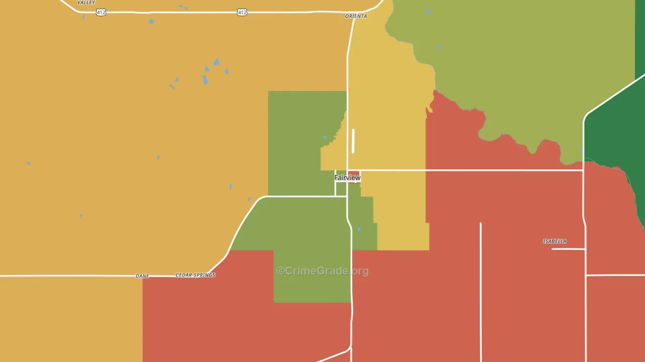 73737, OK Map of Theft Rates