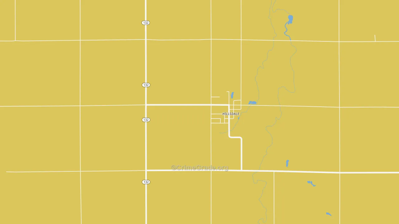 73743, OK Map of Theft Rates