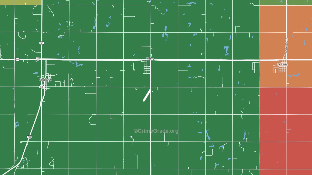 73760, OK Map of Theft Rates