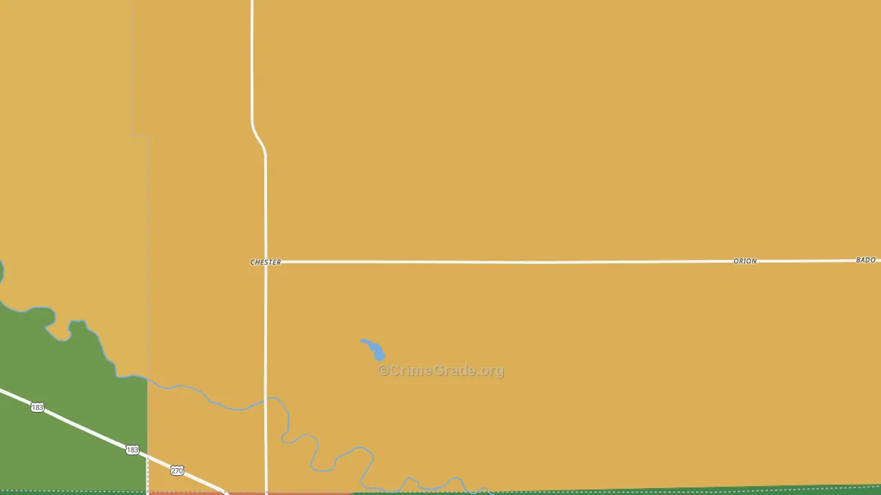 73838, OK Map of Theft Rates