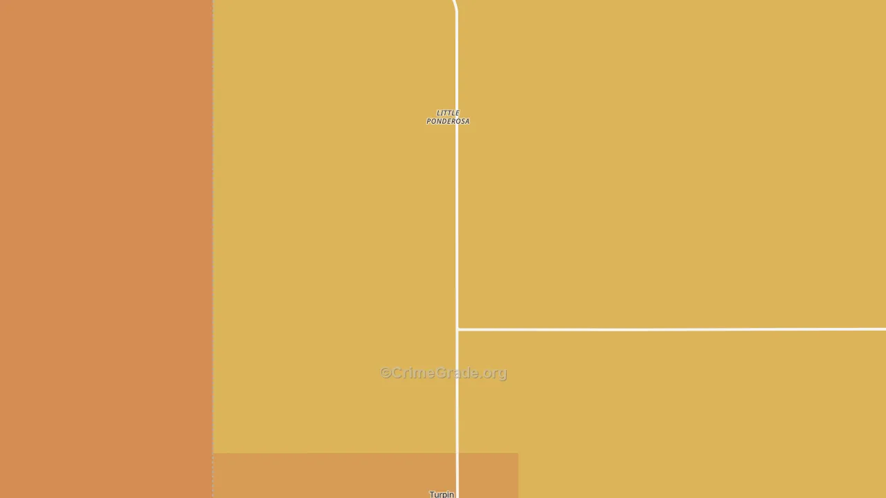 73950, OK Map of Theft Rates