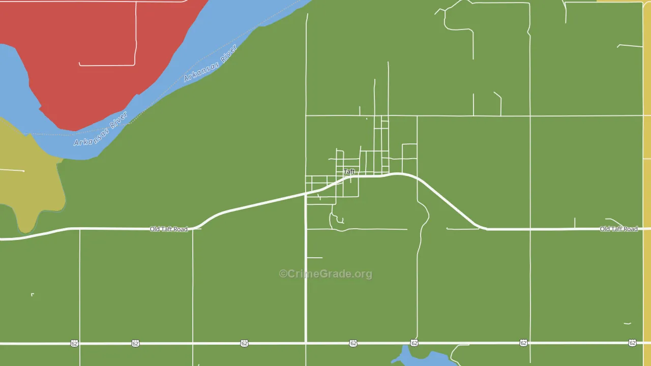 74463, OK Map of Theft Rates