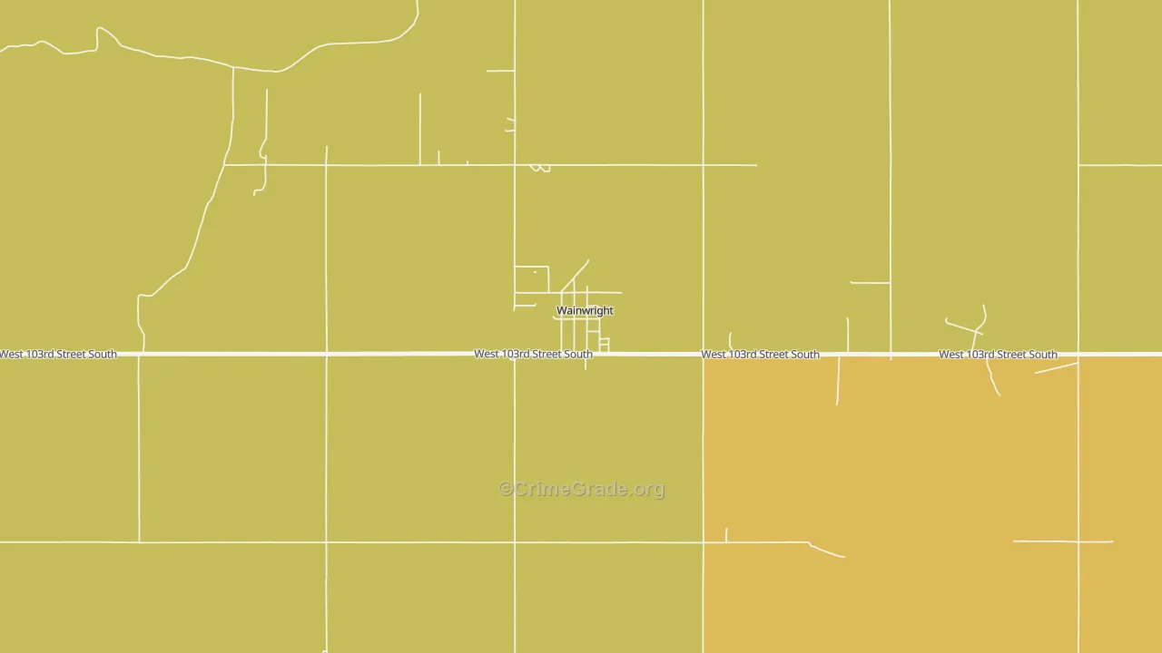 74468, OK Map of Theft Rates