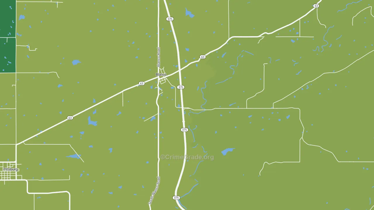 74528, OK Map of Theft Rates