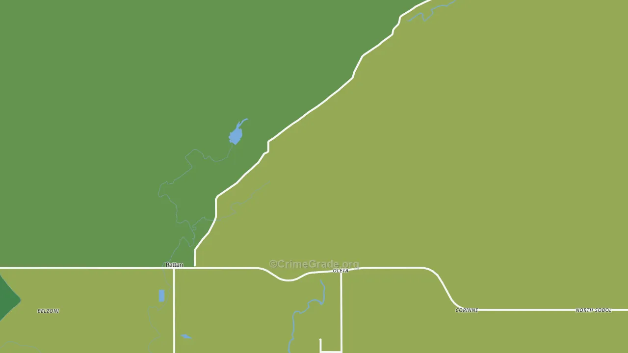 74562, OK Map of Theft Rates