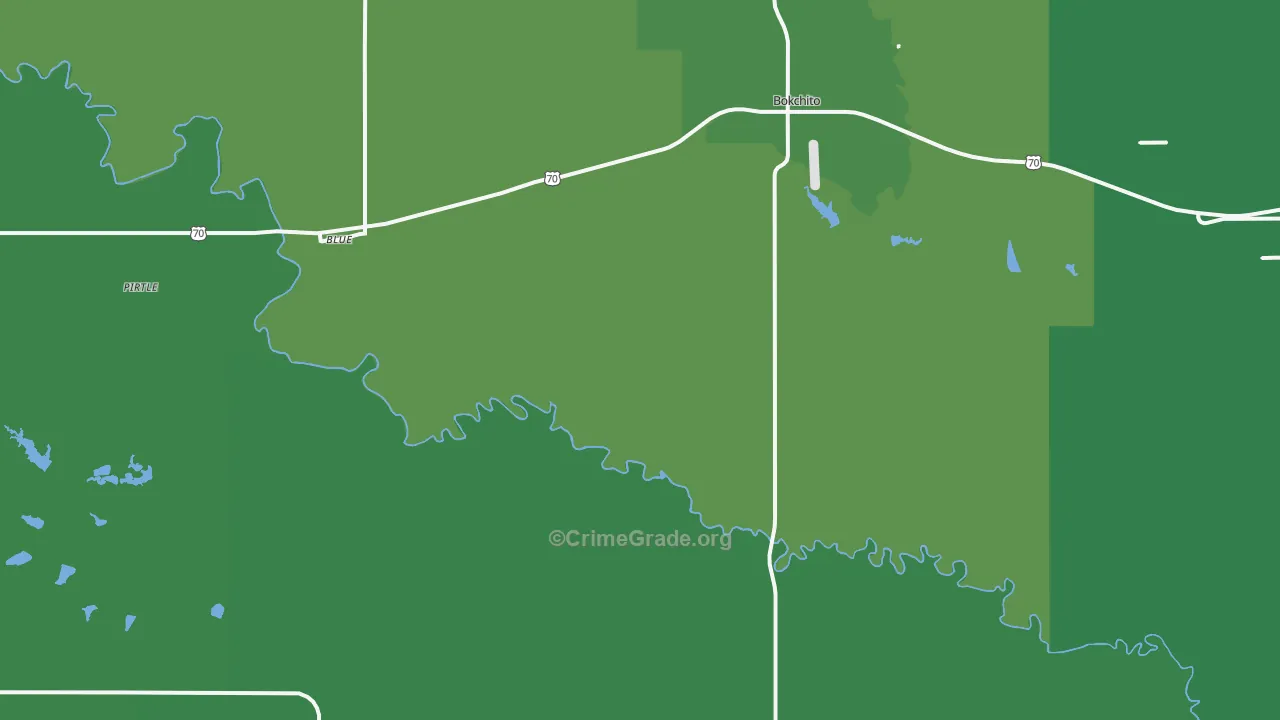 74726, OK Map of Theft Rates
