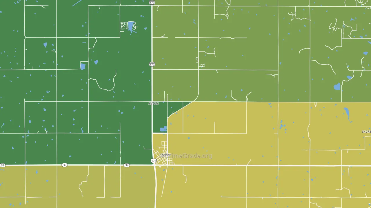 74826, OK Map of Theft Rates