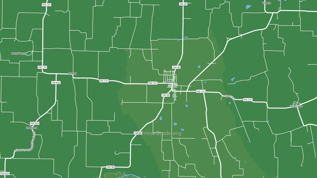 75477, TX Map of Theft Rates