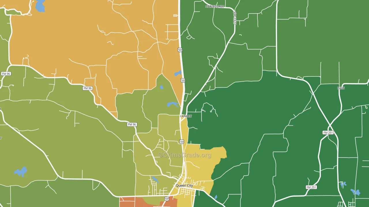 75572, TX Map of Theft Rates