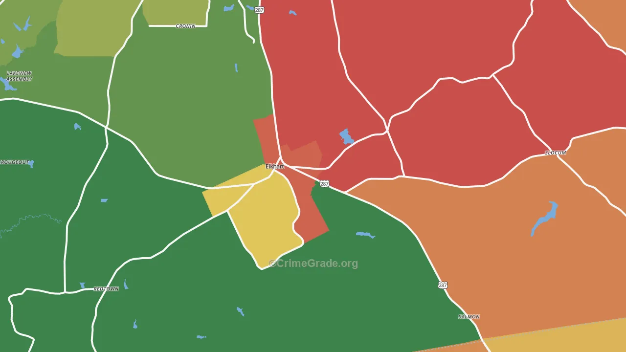 75839, TX Map of Theft Rates