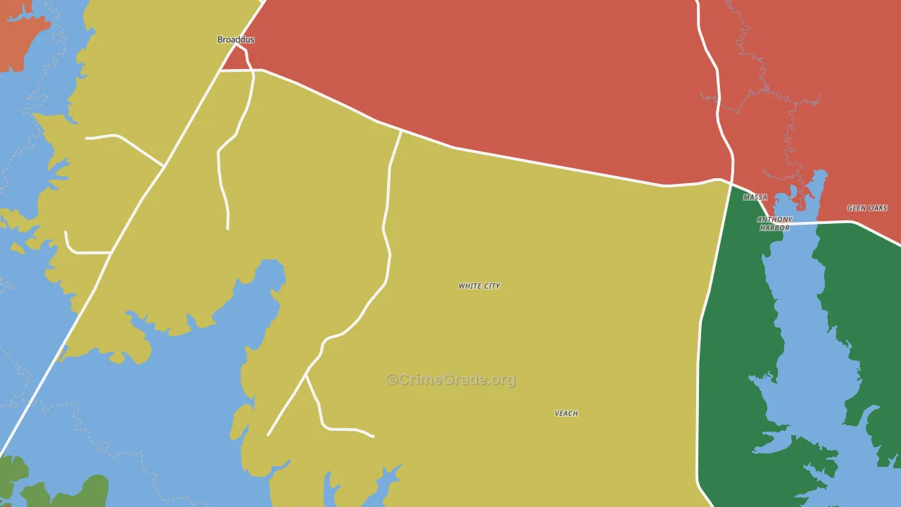 75929, TX Map of Theft Rates