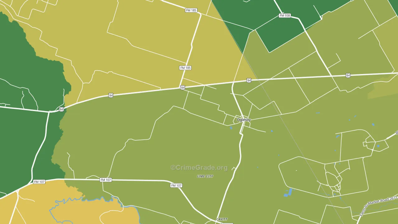 76561, TX Map of Theft Rates