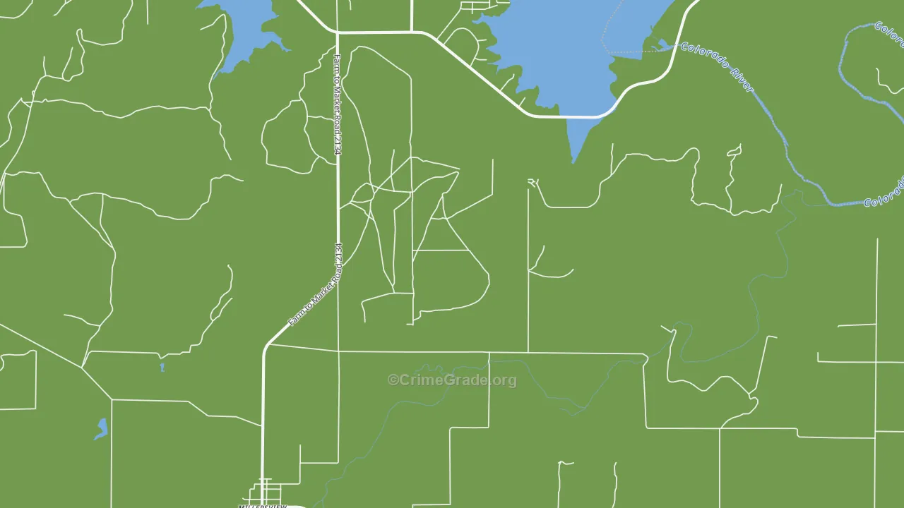76862, TX Map of Theft Rates