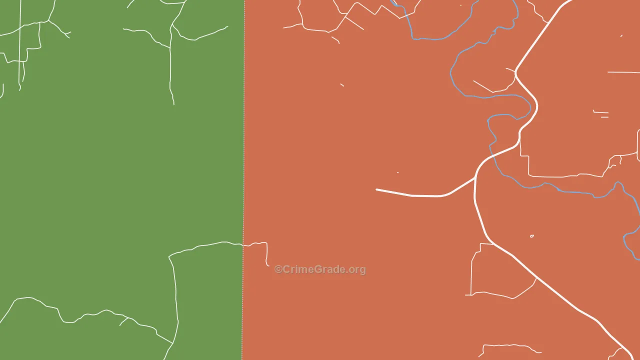 76949, TX Map of Theft Rates