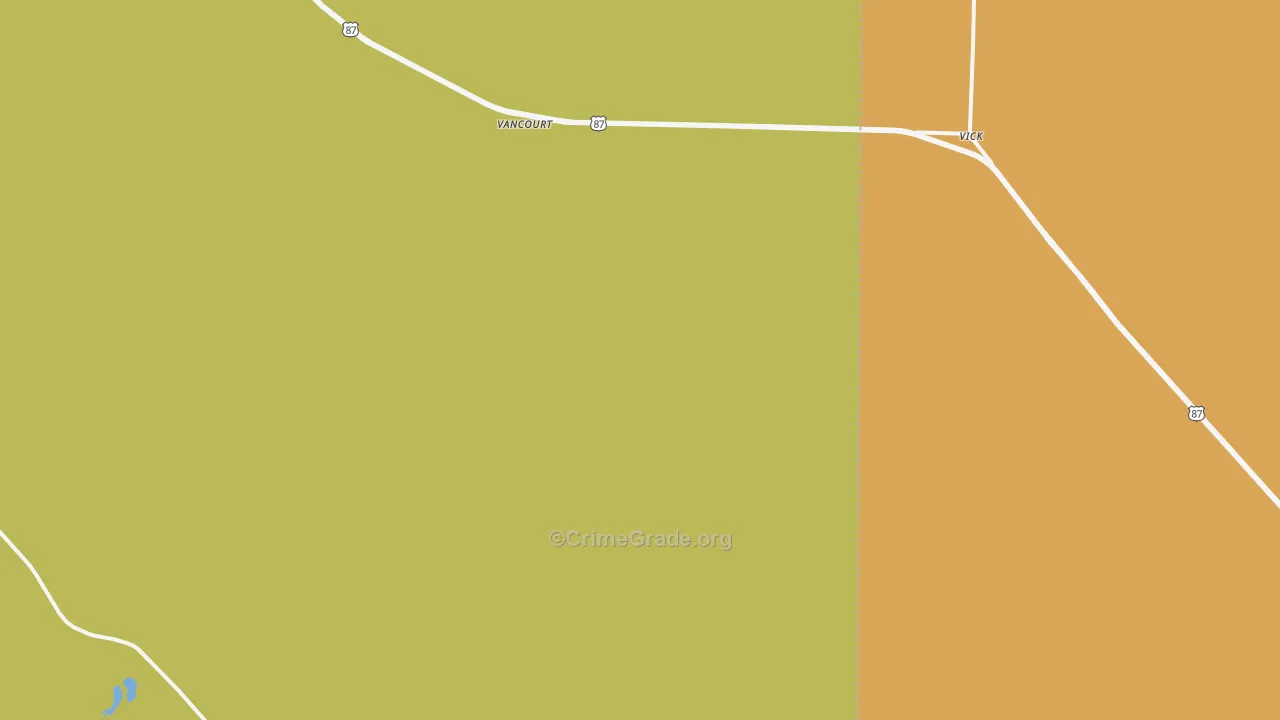 76955, TX Map of Theft Rates
