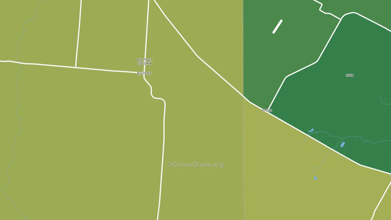 78005, TX Map of Theft Rates