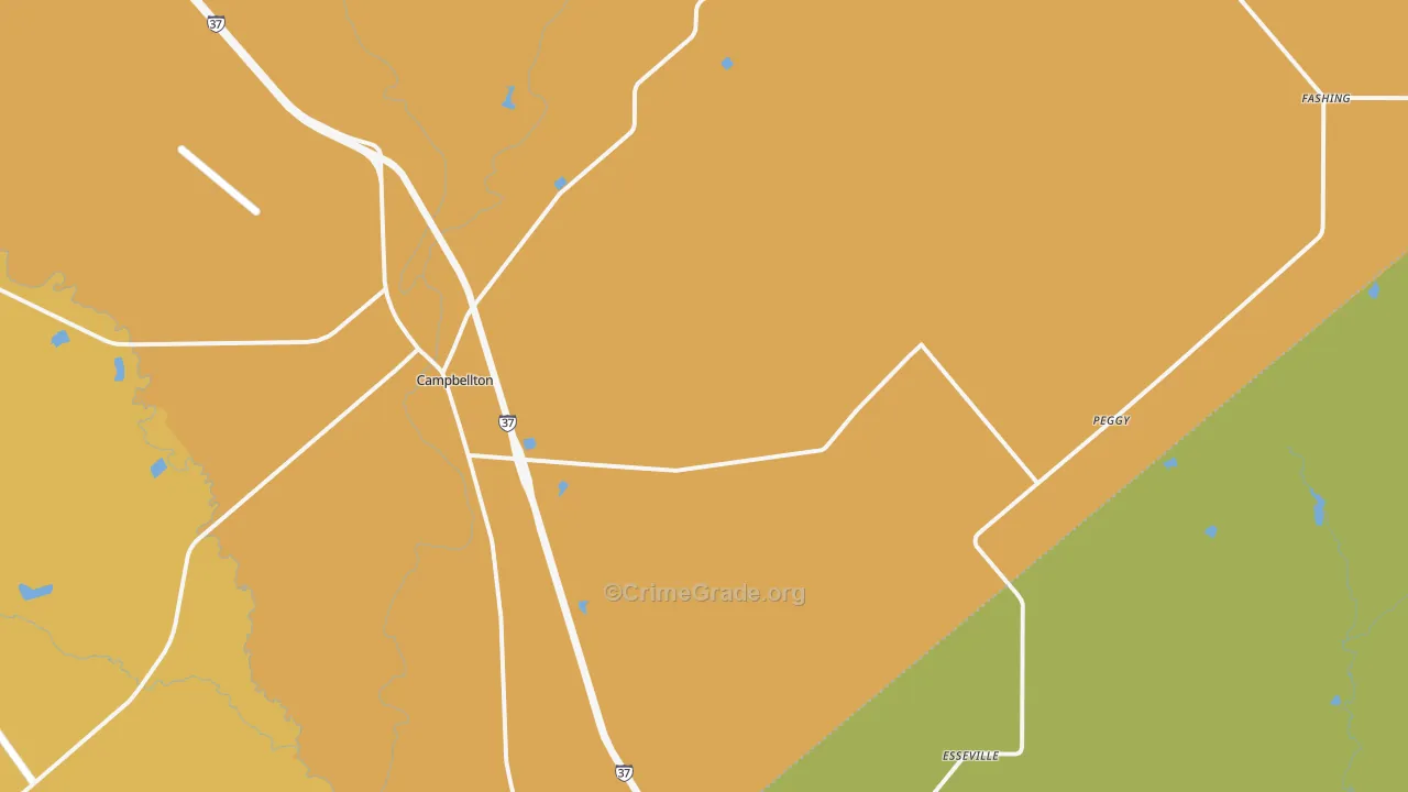 78008, TX Map of Theft Rates
