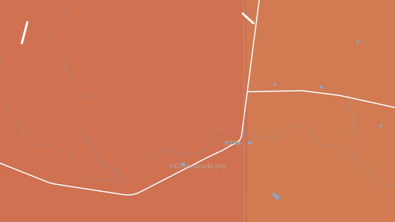 78021, TX Map of Theft Rates