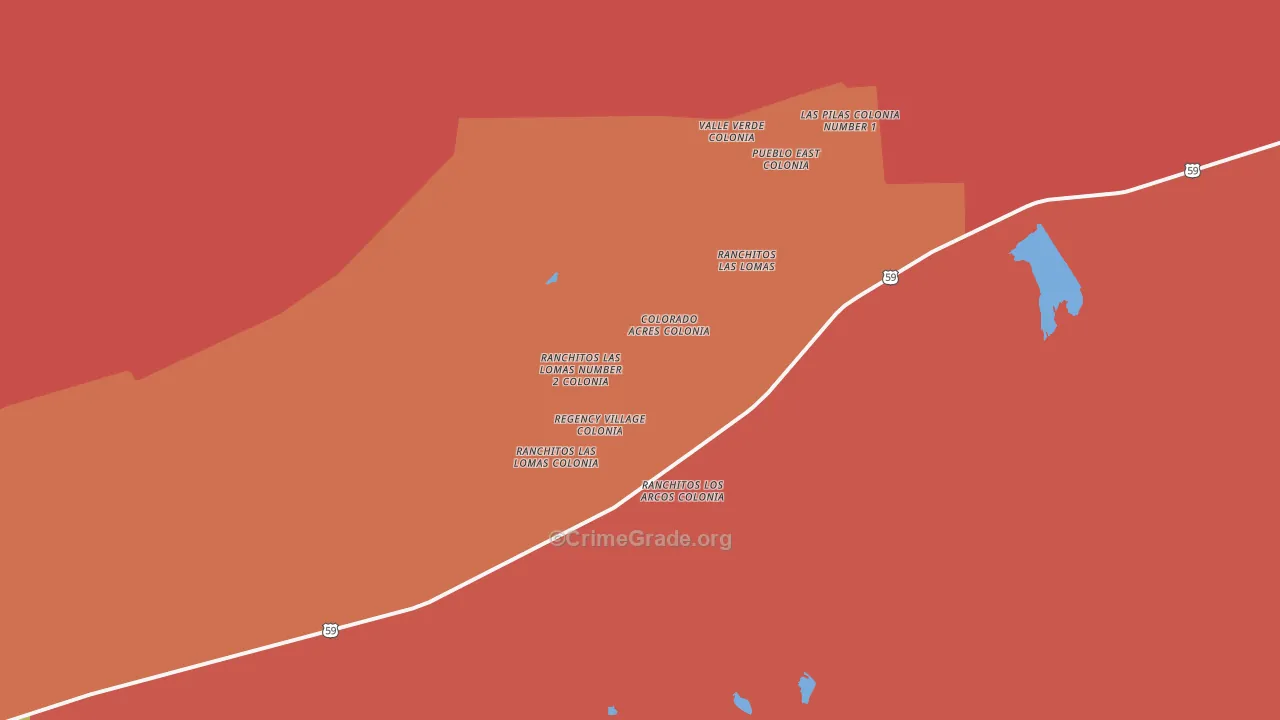 78044, TX Map of Theft Rates