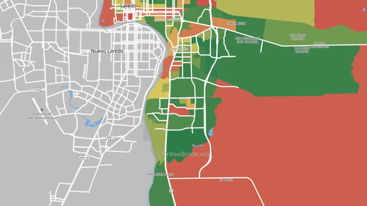 78046, TX Map of Theft Rates