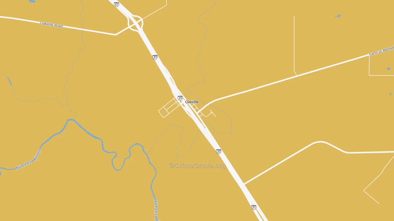 78060, TX Map of Theft Rates