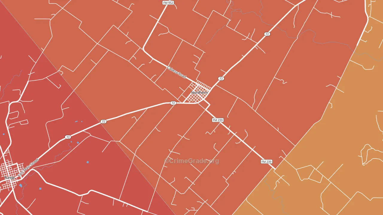 78141, TX Map of Theft Rates