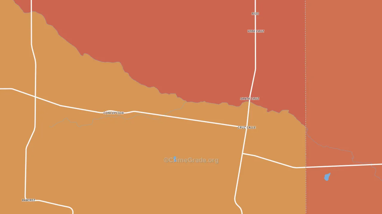 78349, TX Map of Theft Rates
