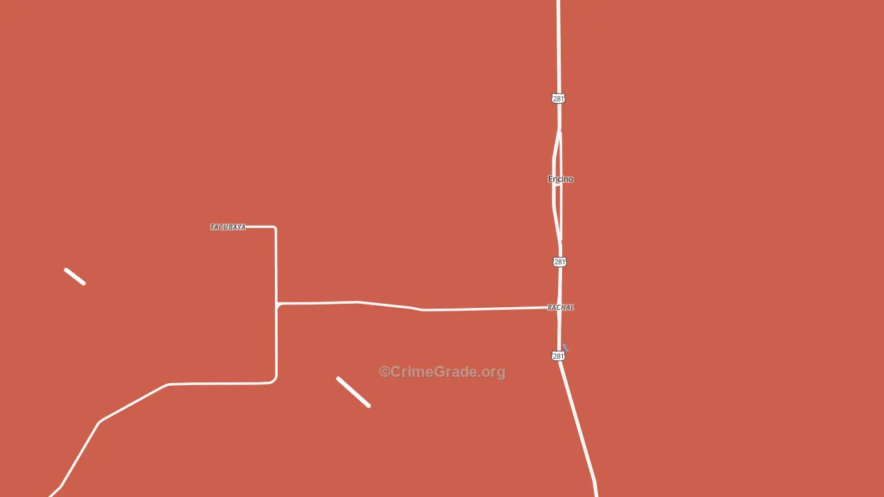 78353, TX Map of Theft Rates