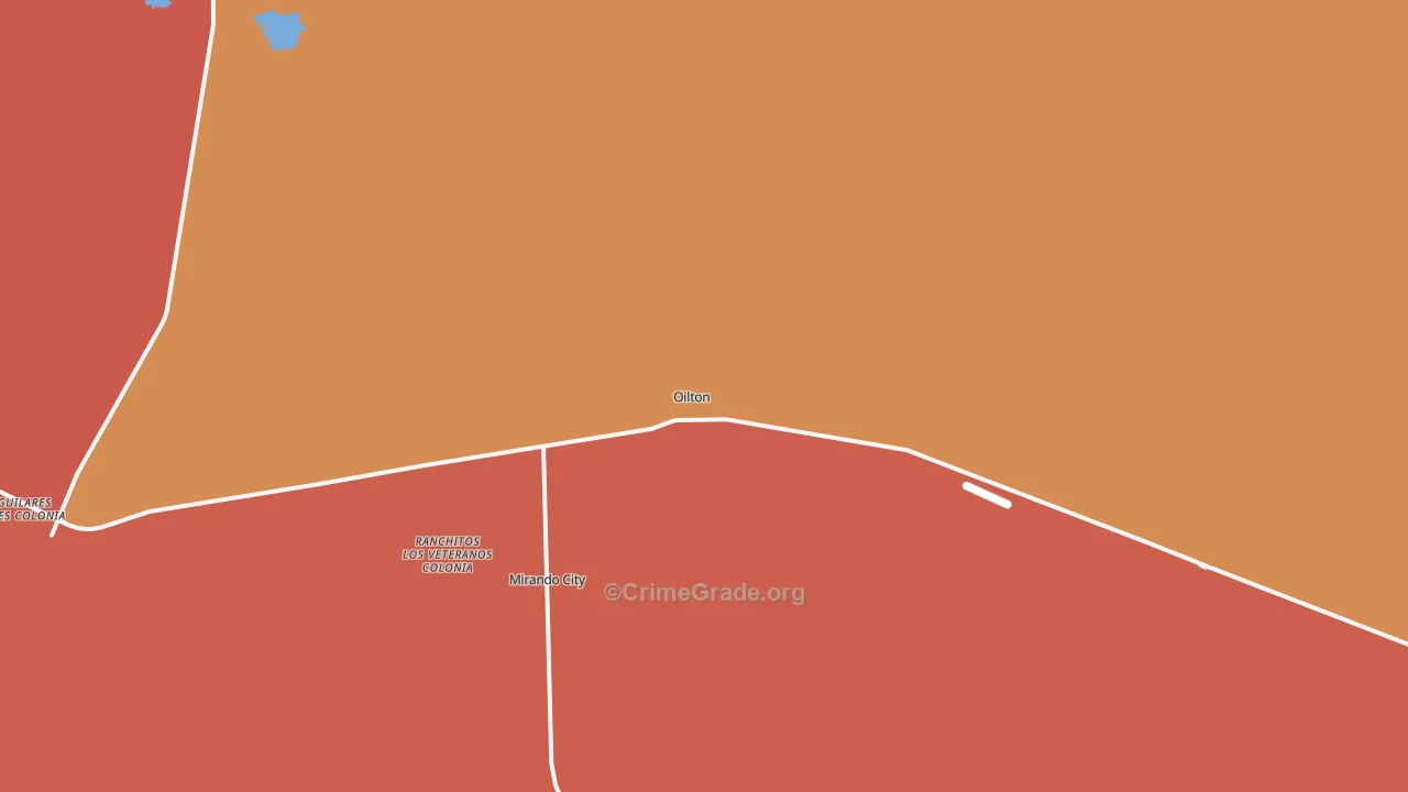 78371, TX Map of Theft Rates