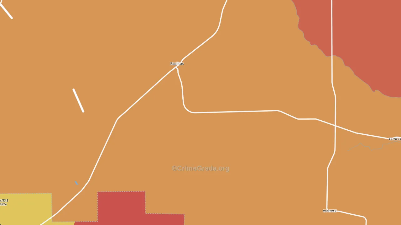 78376, TX Map of Theft Rates