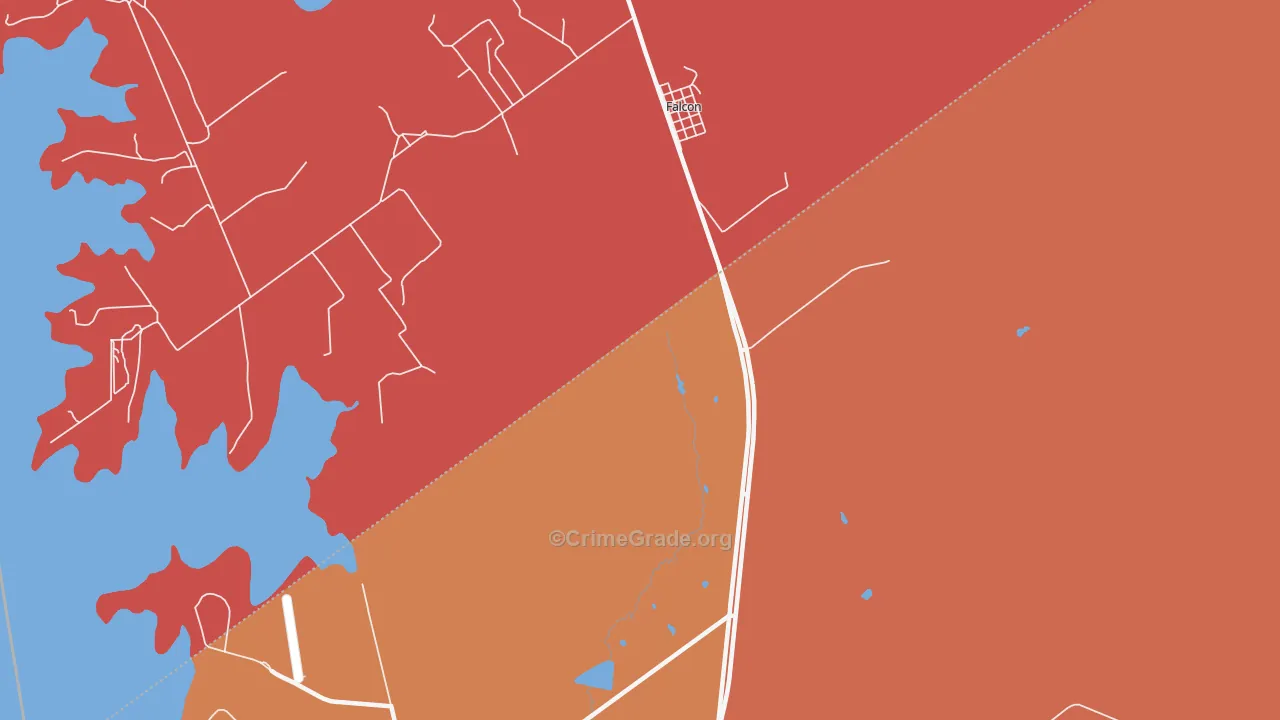 78545, TX Map of Theft Rates