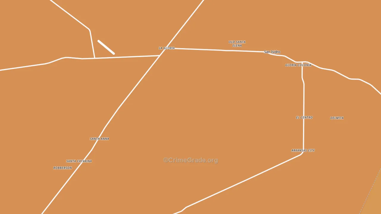 78591, TX Map of Theft Rates