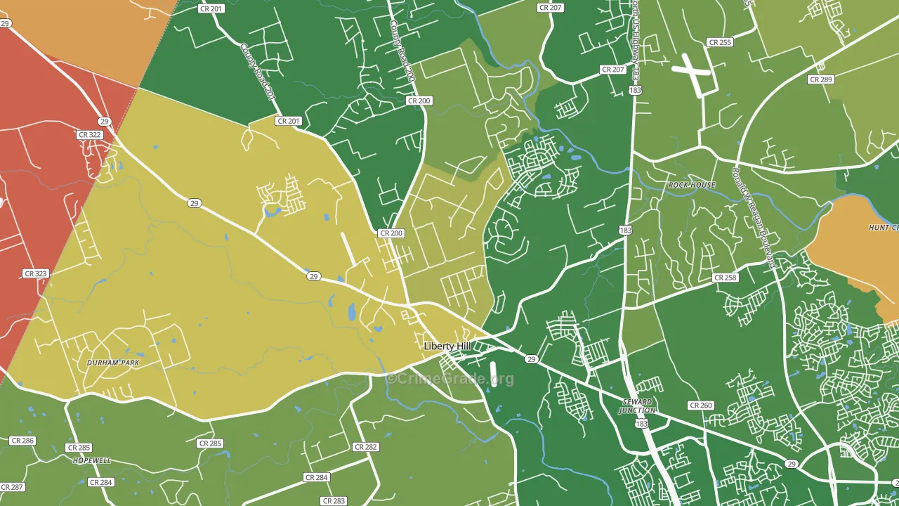 78642, TX Map of Theft Rates
