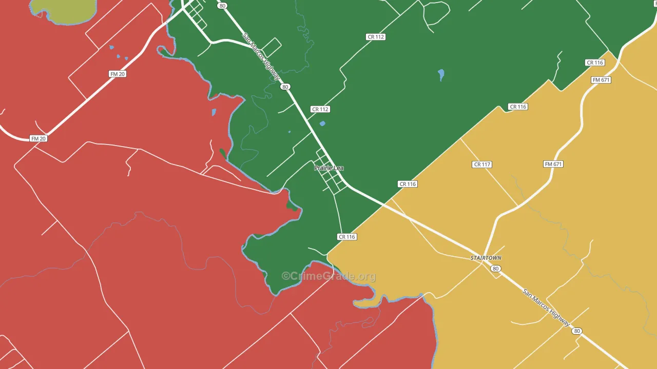 78661, TX Map of Theft Rates