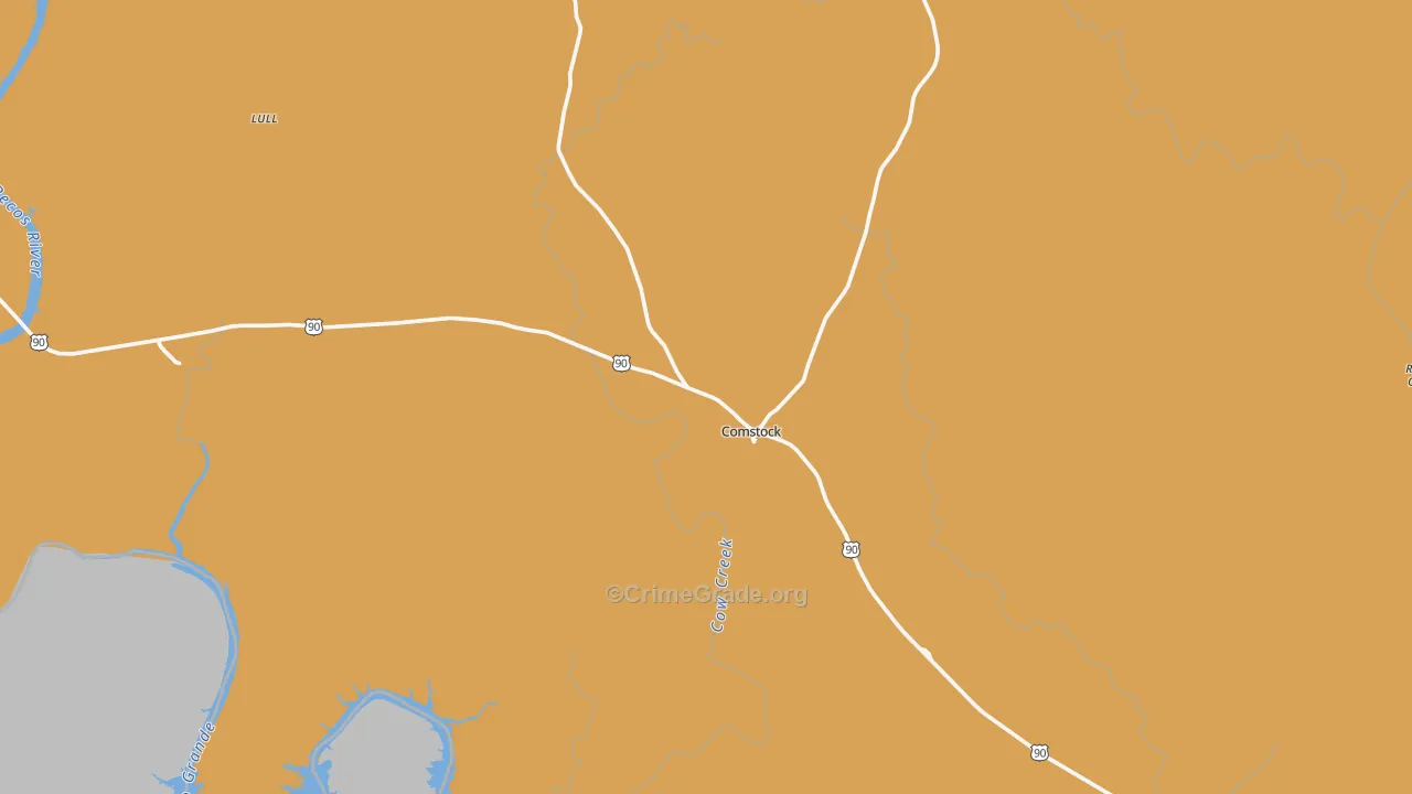 78837, TX Map of Theft Rates