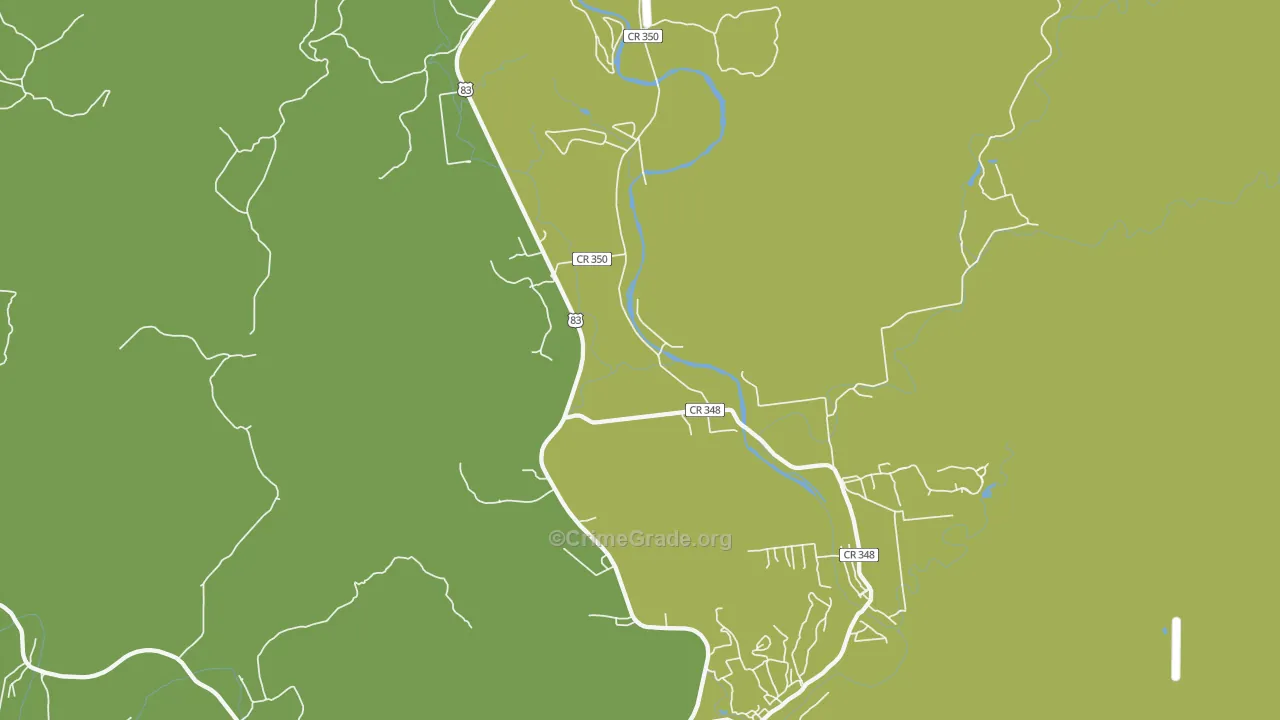 78838, TX Map of Theft Rates