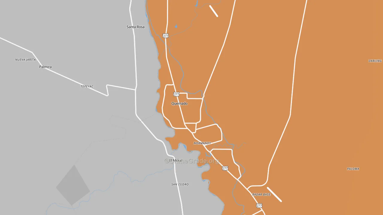 78877, TX Map of Theft Rates