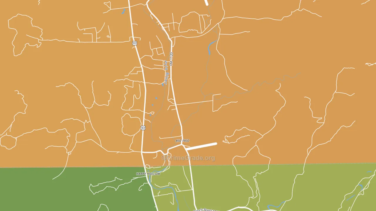 78879, TX Map of Theft Rates