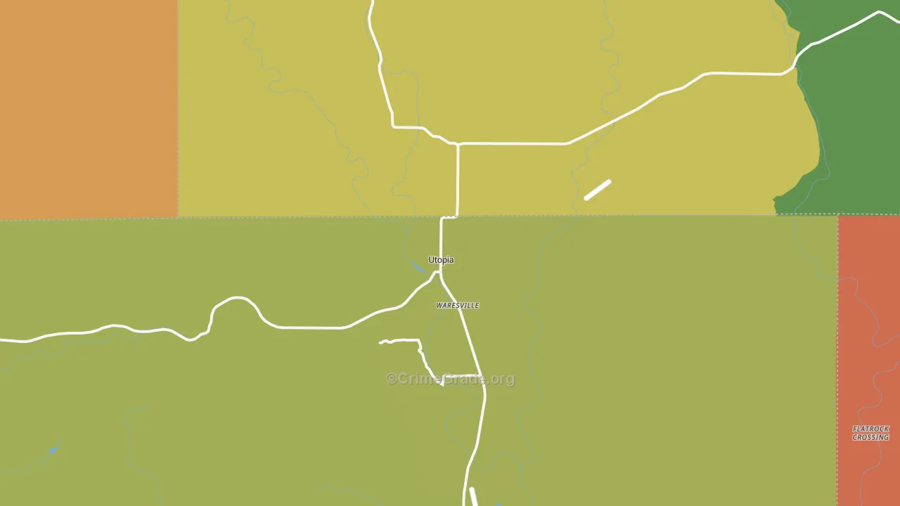 78884, TX Map of Theft Rates