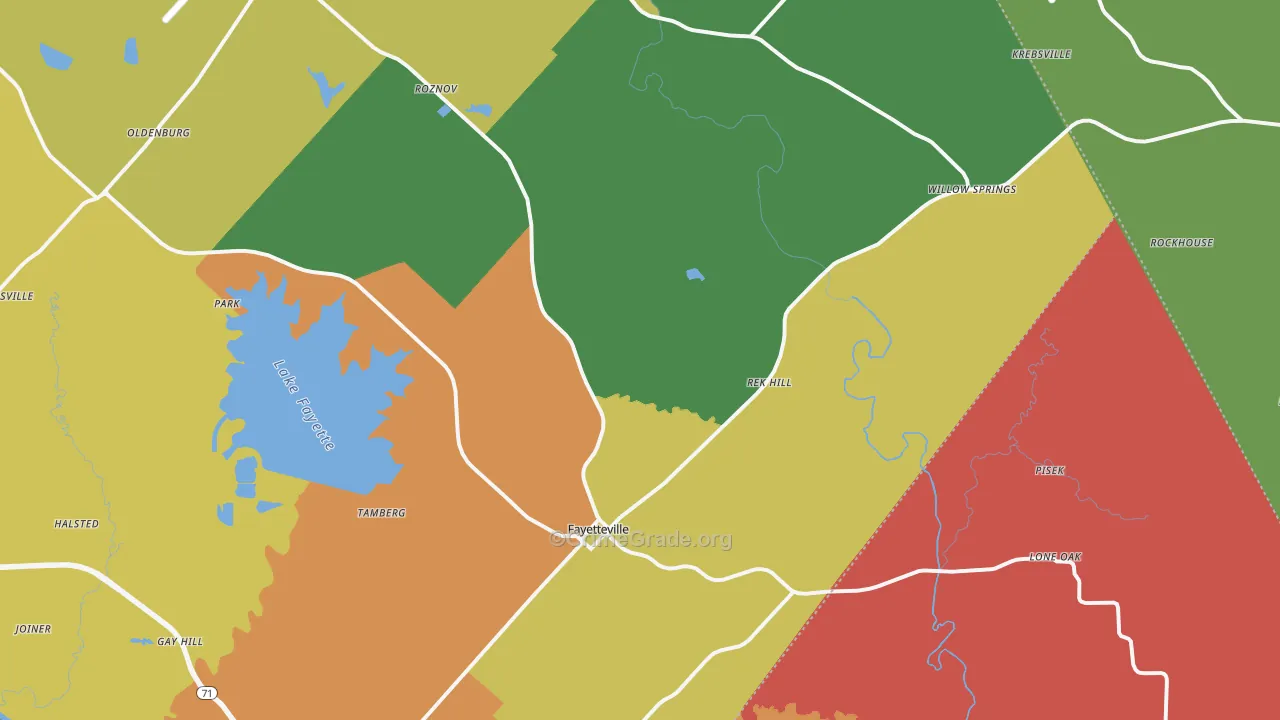 78940, TX Map of Theft Rates