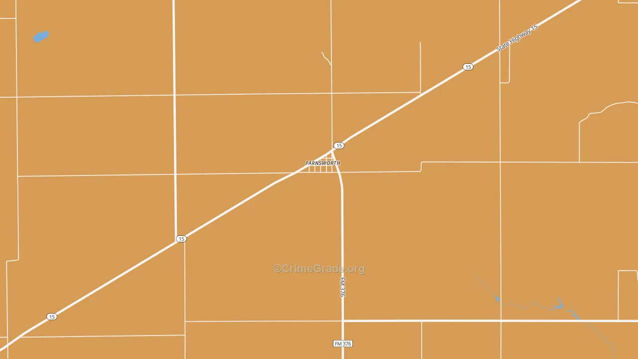 79033, TX Map of Theft Rates