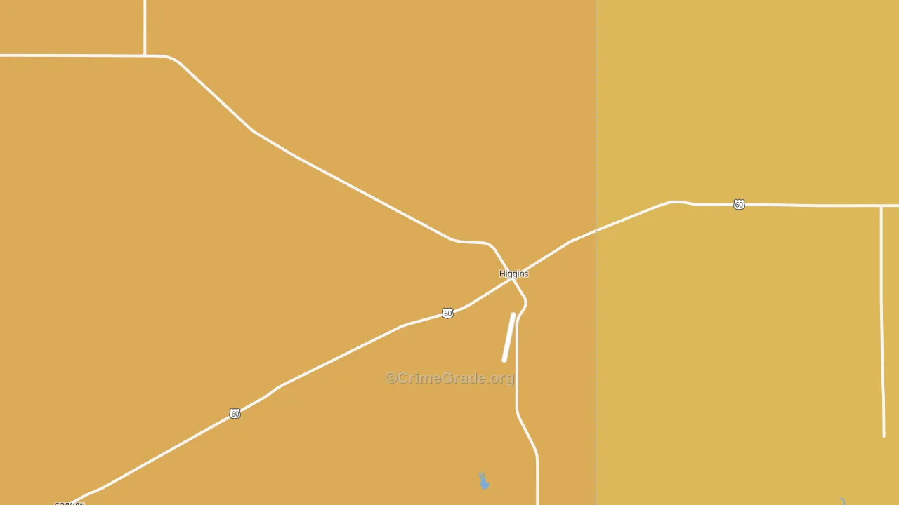 79046, TX Map of Theft Rates