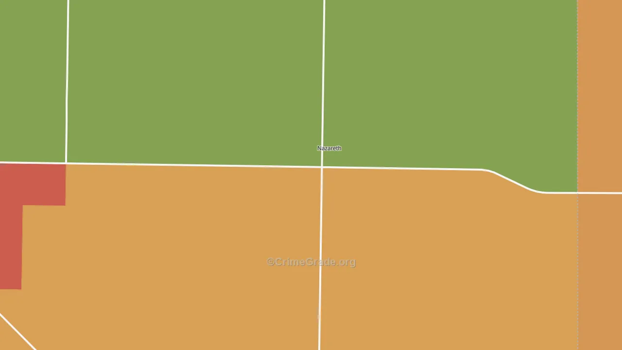 79063, TX Map of Theft Rates