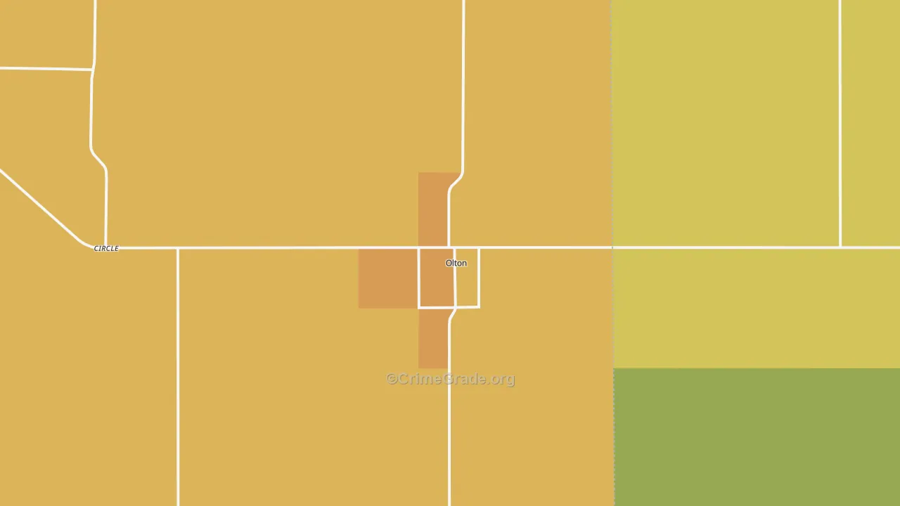 79064, TX Map of Theft Rates