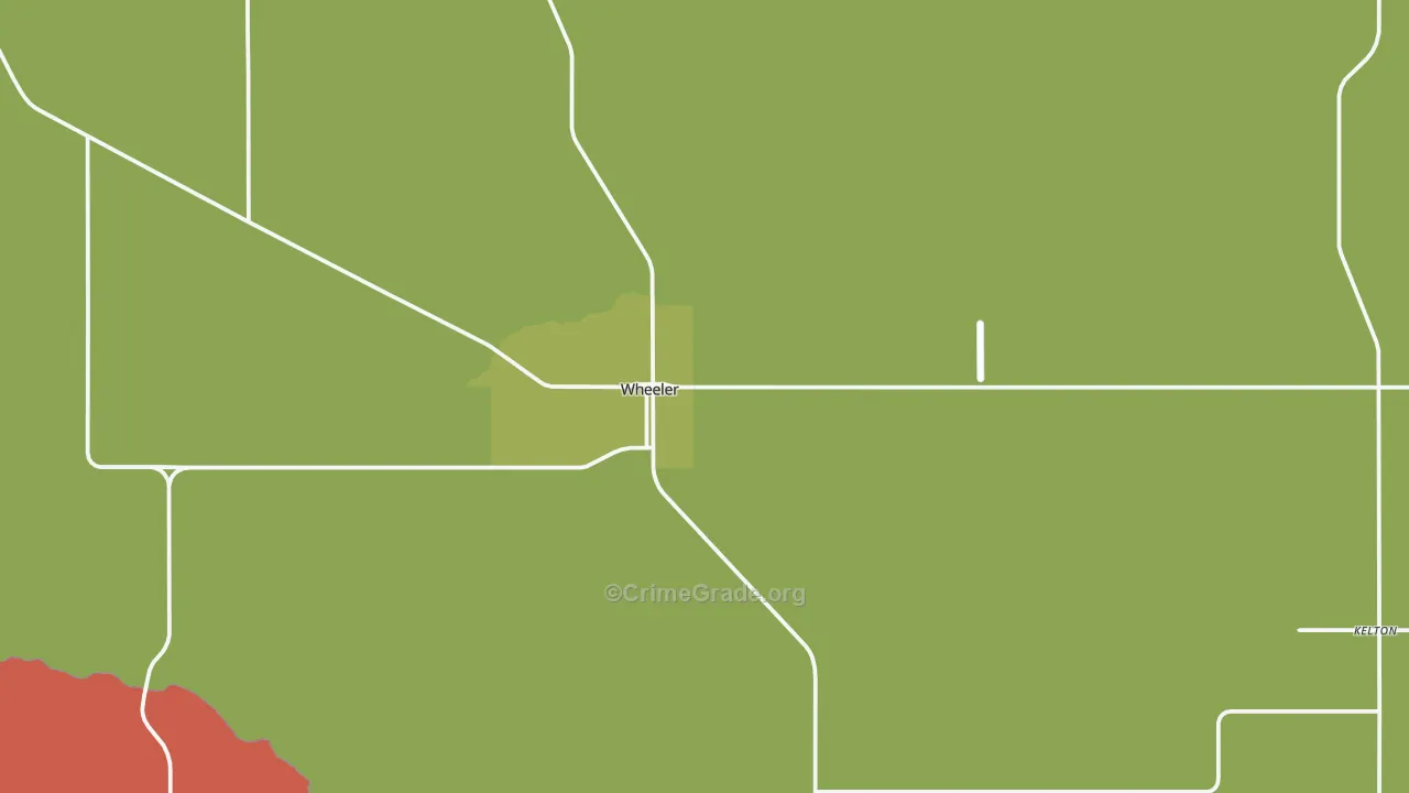 79096, TX Map of Theft Rates