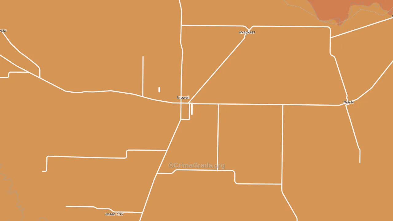 79227, TX Map of Theft Rates