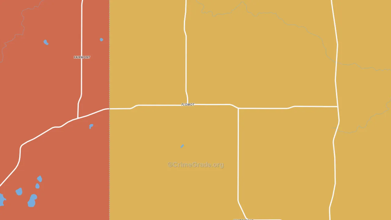 79234, TX Map of Theft Rates