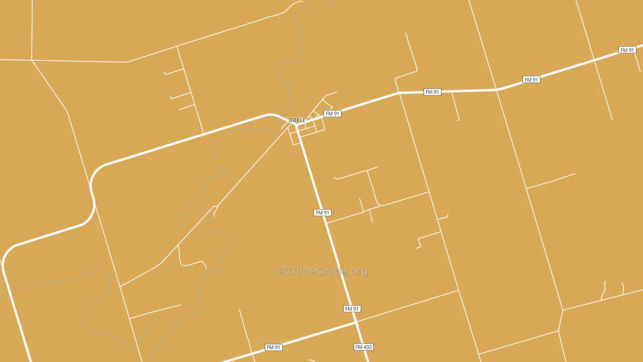 79247, TX Map of Theft Rates