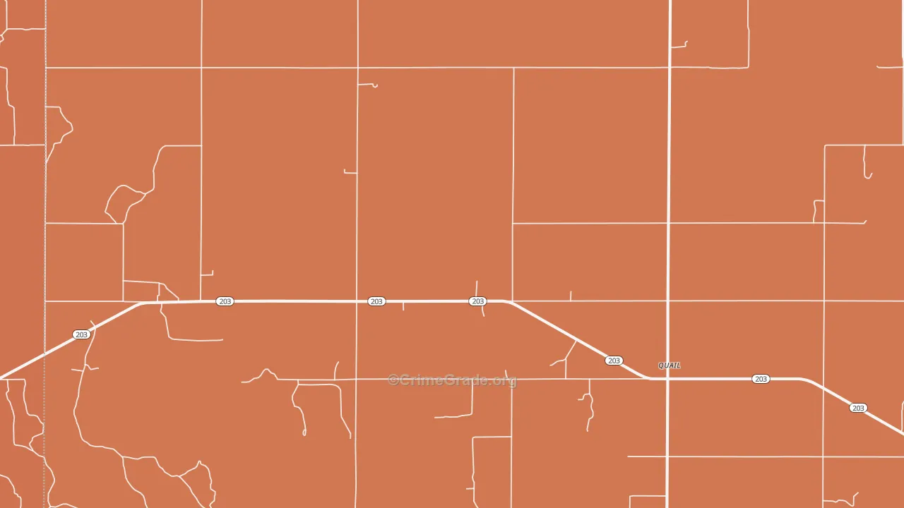 79251, TX Map of Theft Rates