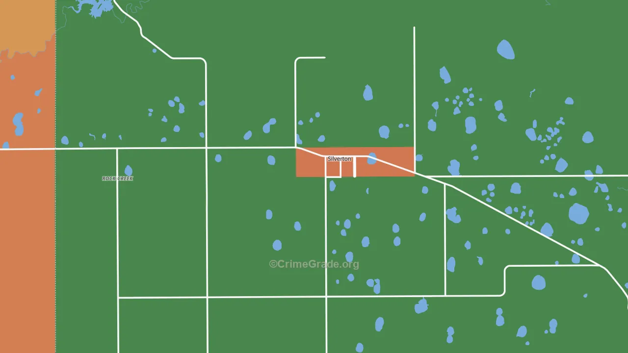 79257, TX Map of Theft Rates